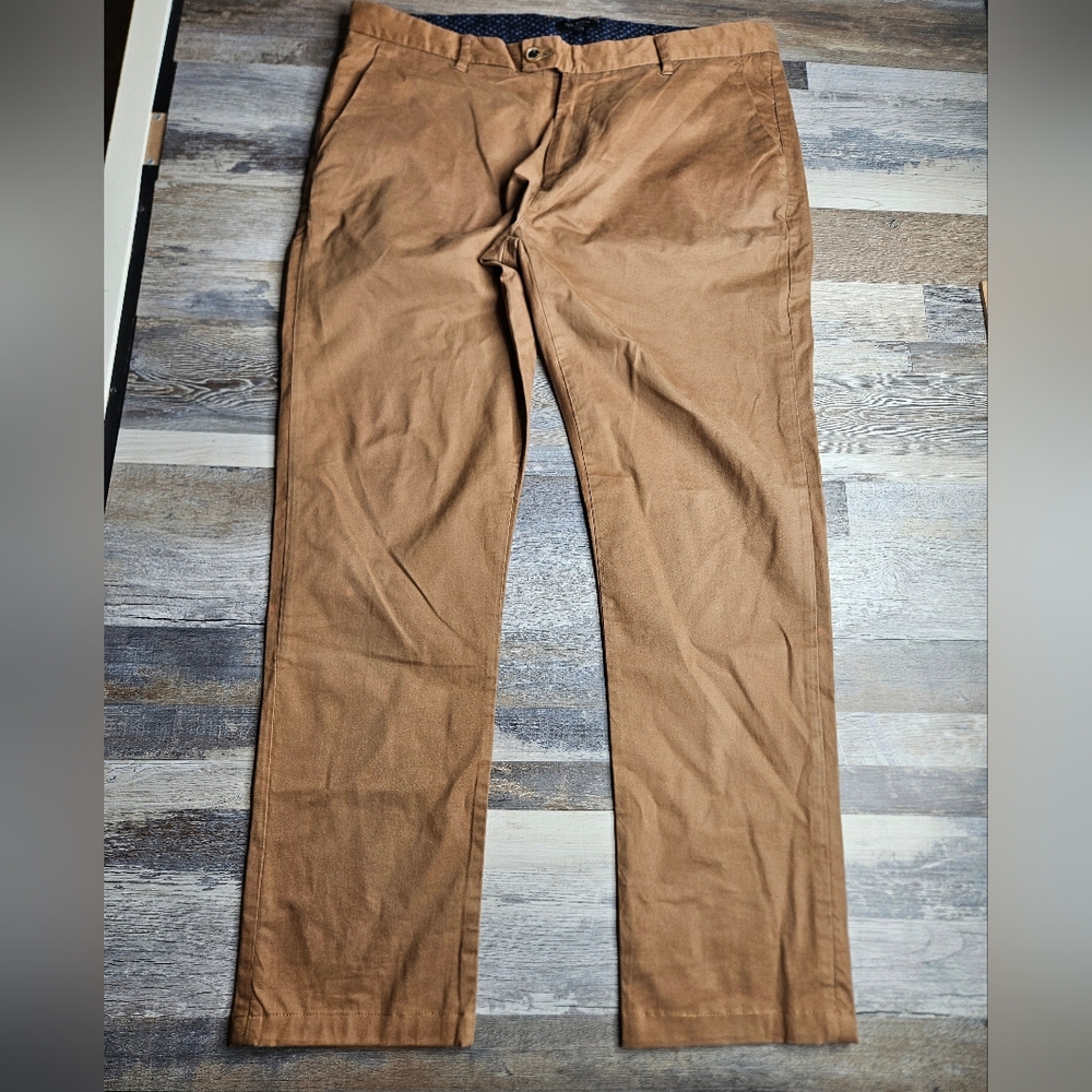 Ted Baker Chino Pants 36R X 28.5 Brown
